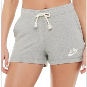 women's nike gym vintage drawstring shorts